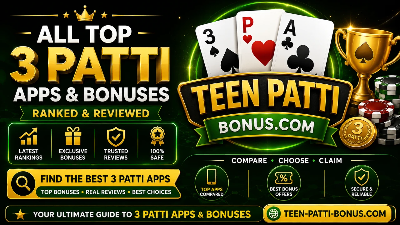 Fresh Teen Patti Bonus Rankings